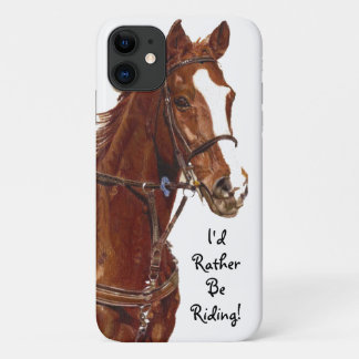 I'd Rather Be Riding! Horse Case-Mate Case