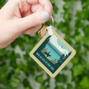 I'd Rather Be Riding Keychain