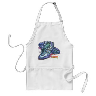 I'd Rather Be Running _ Sneakers Adult Apron