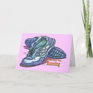 I'd Rather Be Running - Sneakers Card