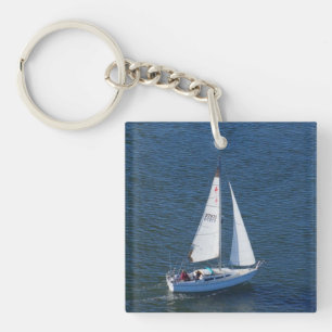 I'd Rather Be Sailing! Keychain