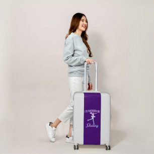 I'd Rather Be Skating Luggage