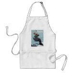 I&#39;d Rather Be Skiing Print Adult Apron
