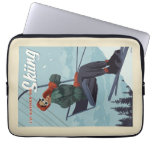 I&#39;d Rather Be Skiing Print Laptop Sleeve