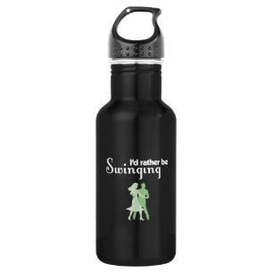 I'd Rather Be Swinging Stainless Steel Water Bottle