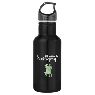 I'd Rather Be Swinging Stainless Steel Water Bottle