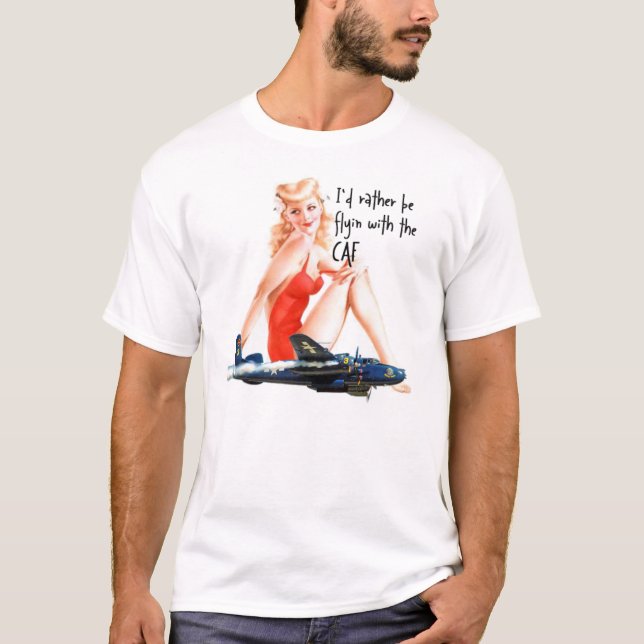 I'd rather Blonde T-Shirt (Front)