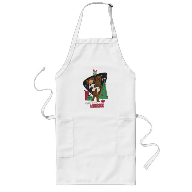 I'd Rather Kiss a Wookieee Long Apron (Front)