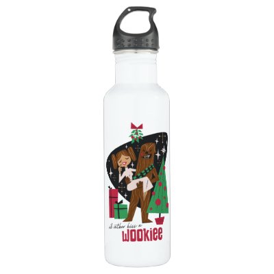 I'd Rather Kiss a Wookieee Stainless Steel Water Bottle