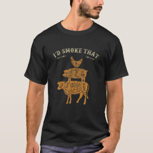 Id Smoke That Mens T Funny Smoke Me Out T-Shirt