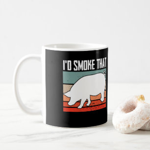 Id Smoke That  Smoker Grill Barbecue Meat Coffee Mug