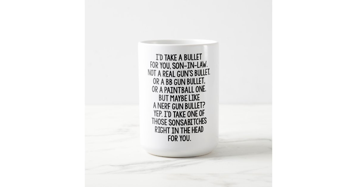 I'd Take A Bullet For You - Personalized Tumbler Cup - Birthday