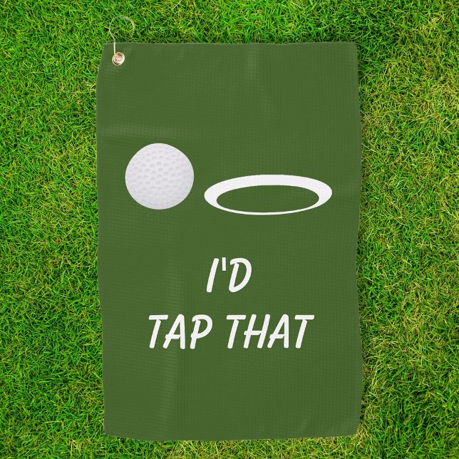 I'd Tap That Funny Golf gift Towel (Creator Uploaded)