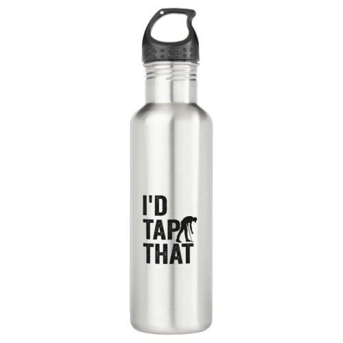 Id Tap That Funny Golf Sport Golfing Lover Gift Stainless Steel Water Bottle