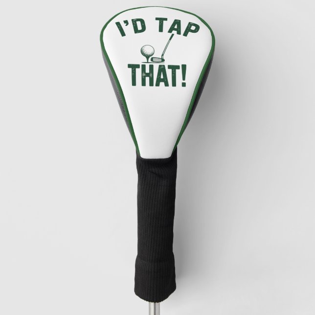 I'd Trap That Funny Golfing Sarcastic Sayings Golf Head Cover (Front)