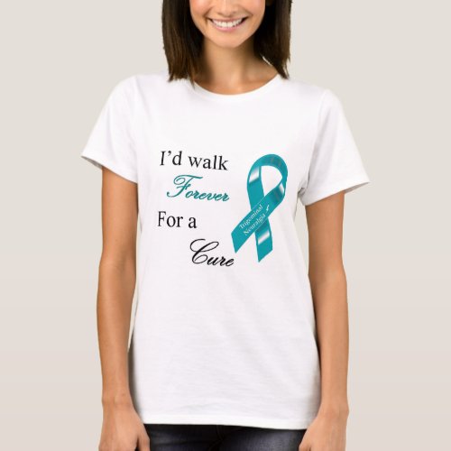 Id walk forever for a cure t_shirt T_Shirt
