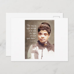 Ida B Wells And "Truth" Quote Postcard | Zazzle