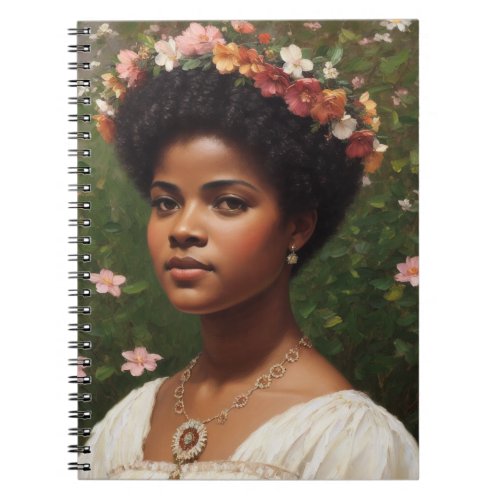 Ida B Wells Floral Art Tribute Notebook