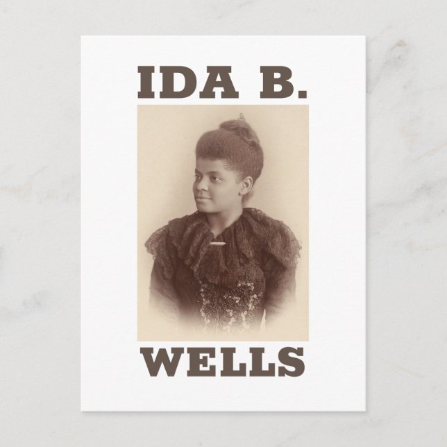 Ida B. Wells Postcard (Front)