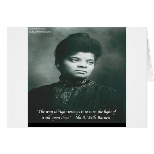 Ida B Wells & Truth Quote Cards (Front Horizontal)