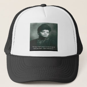 Ida B Wells & Truth Quote Trucker Hat