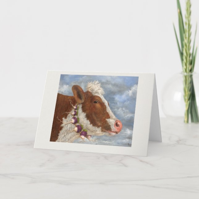 Ida, home from the Turnip Festival card (Front)