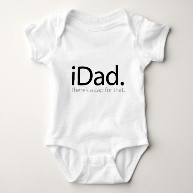 iDad Baby Bodysuit (Front)