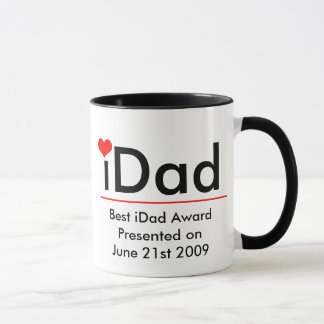 iDad-Best iDad Award Presented on June 21st 2009 Mug