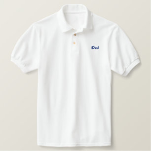 iDad embroidered polo shirt