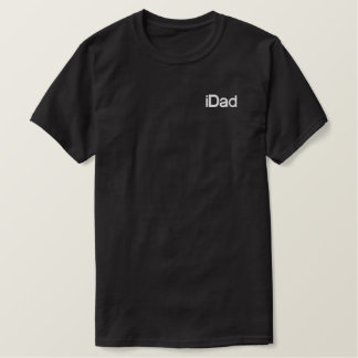 iDad Funny Embroidered Hoodie T-Shirt