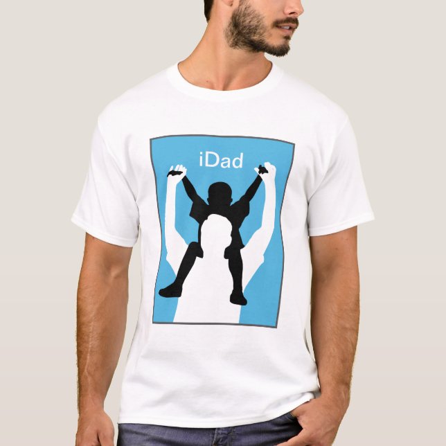 iDad Funny Father's Day T-Shirt (Front)