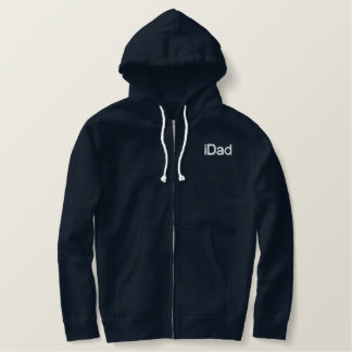 iDad Great for Father's Day Embroidered Hoodie
