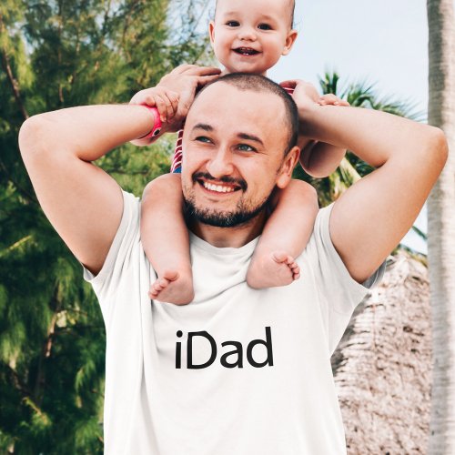 iDad i Dad _ Fathers Day Shirt