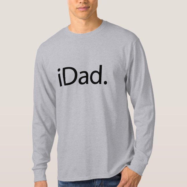 iDad. Logo (i Dad) T-Shirt (Front)