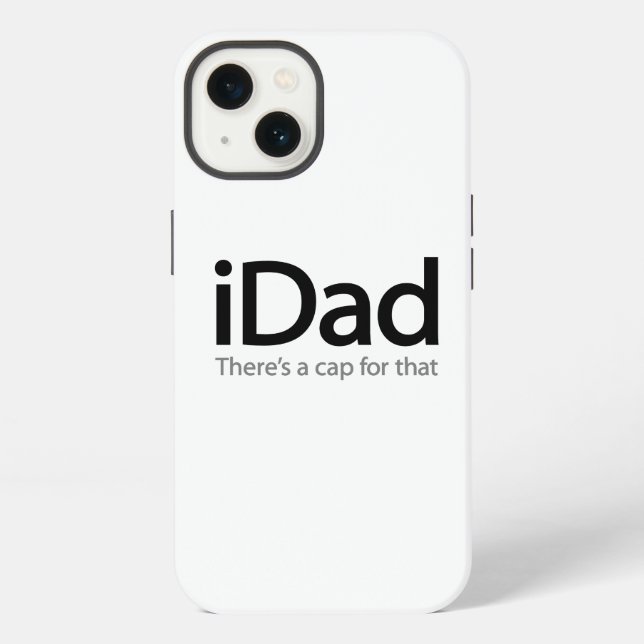 iDad Pun - A Funny Iphone Case (Back)