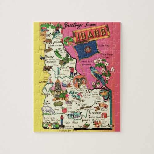 Idaho 8x10 Jigsaw Puzzle