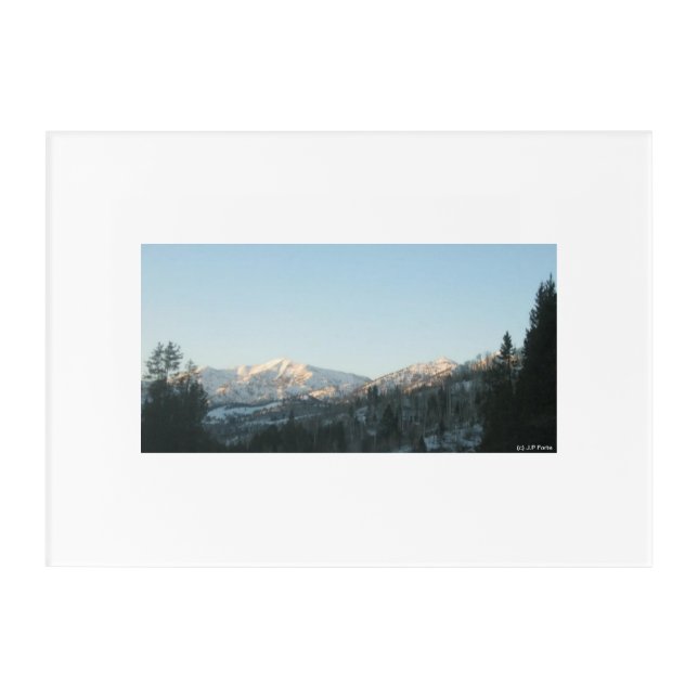 Idaho Acrylic Print (Front)