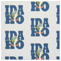 Idaho American state flag