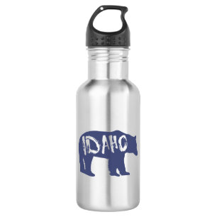 Idaho Bear Stainless Steel Water Bottle