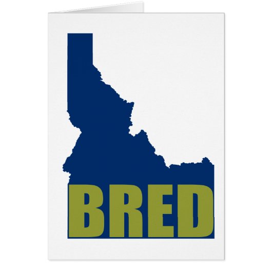 Idaho Bred Cards (Front)