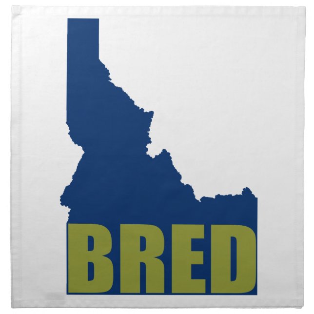 Idaho Bred Cloth Napkin (Front)