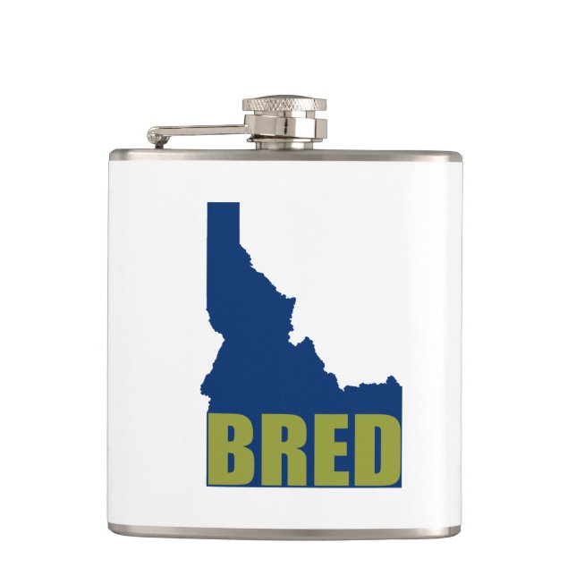 Idaho Bred Flask (Front)