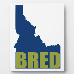 Idaho Bred Plaque