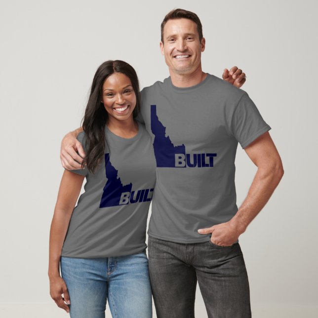 Idaho Built Classic (Dark Blue) T-Shirt (Unisex)