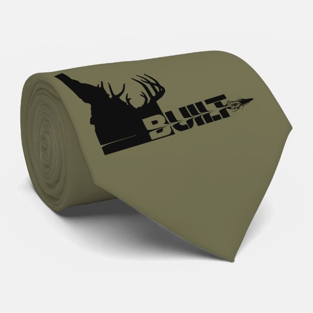 Idaho Built Deer Hunter Neck Tie (Rolled)