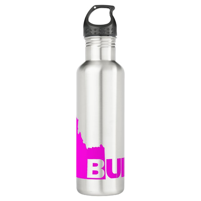 Idaho Built Stainless Steel Water Bottle (Front)
