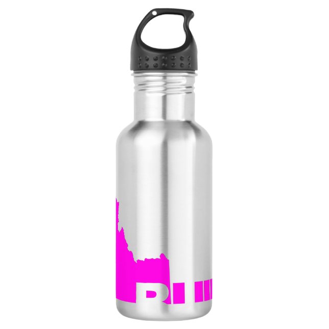 Idaho Built Stainless Steel Water Bottle (Front)
