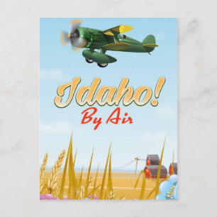 Idaho! By air Postcard