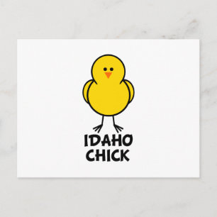 Idaho Chick Postcard