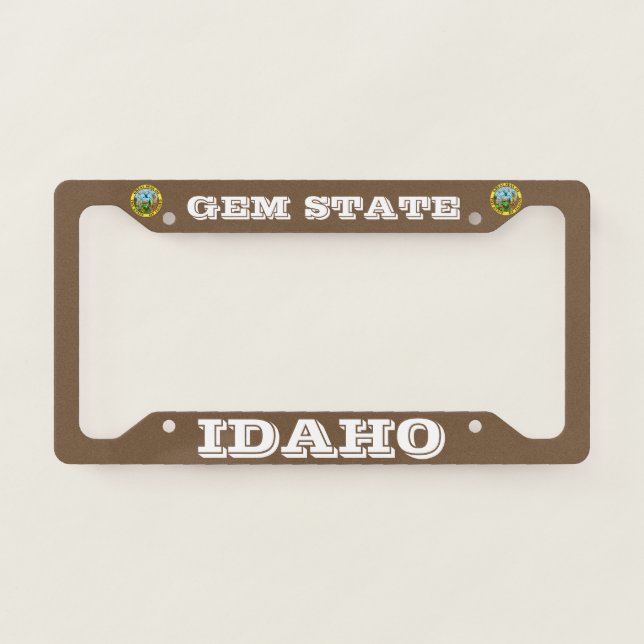 Idaho Classic License Plate Frame (Front)